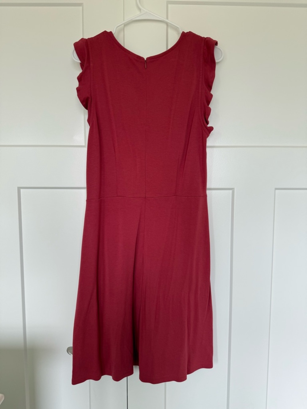 Old Navy Raspberry Pink Ruffle Sleeve dress - Picture 2 of 4